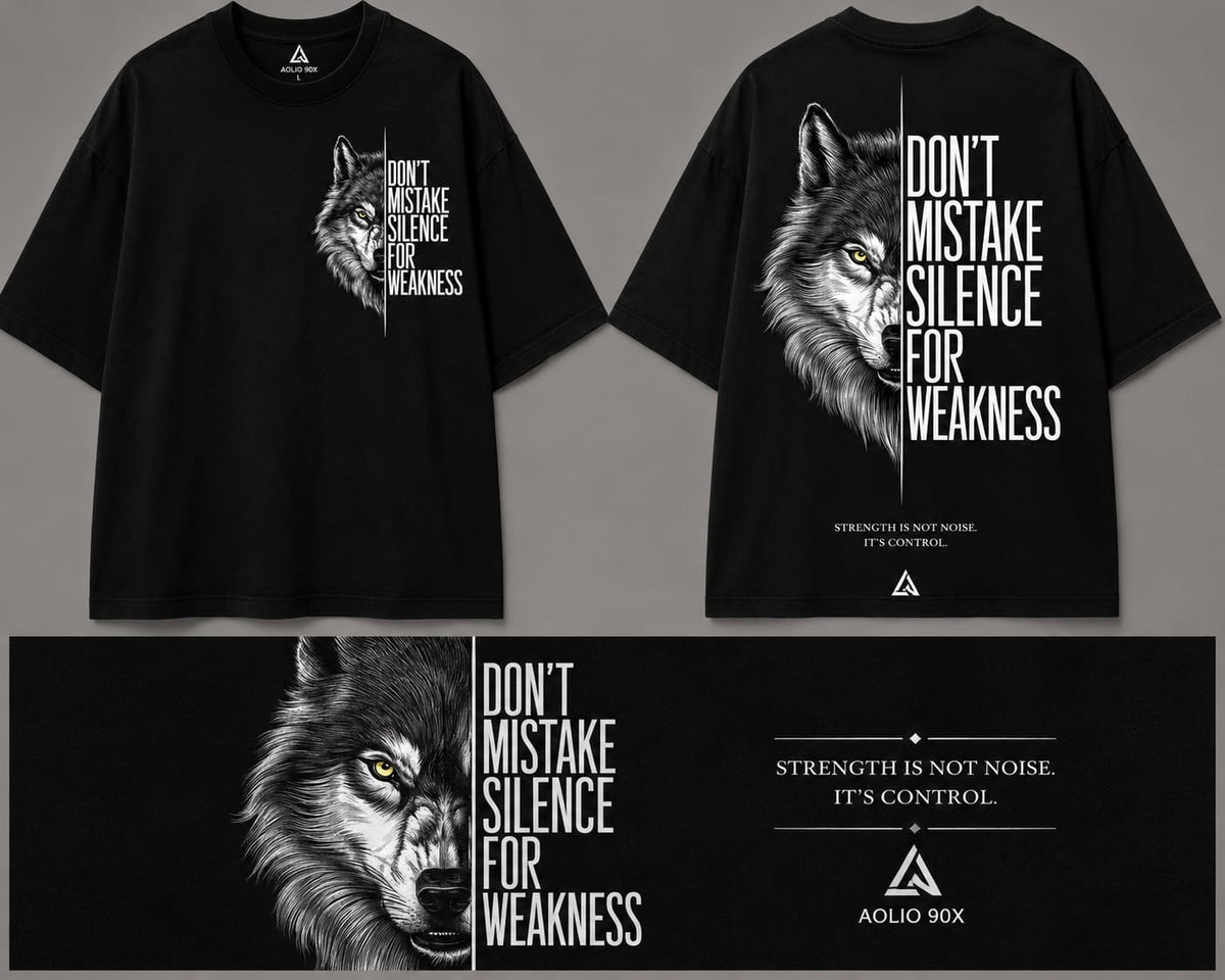 Silent Strength Wolf T-Shirt