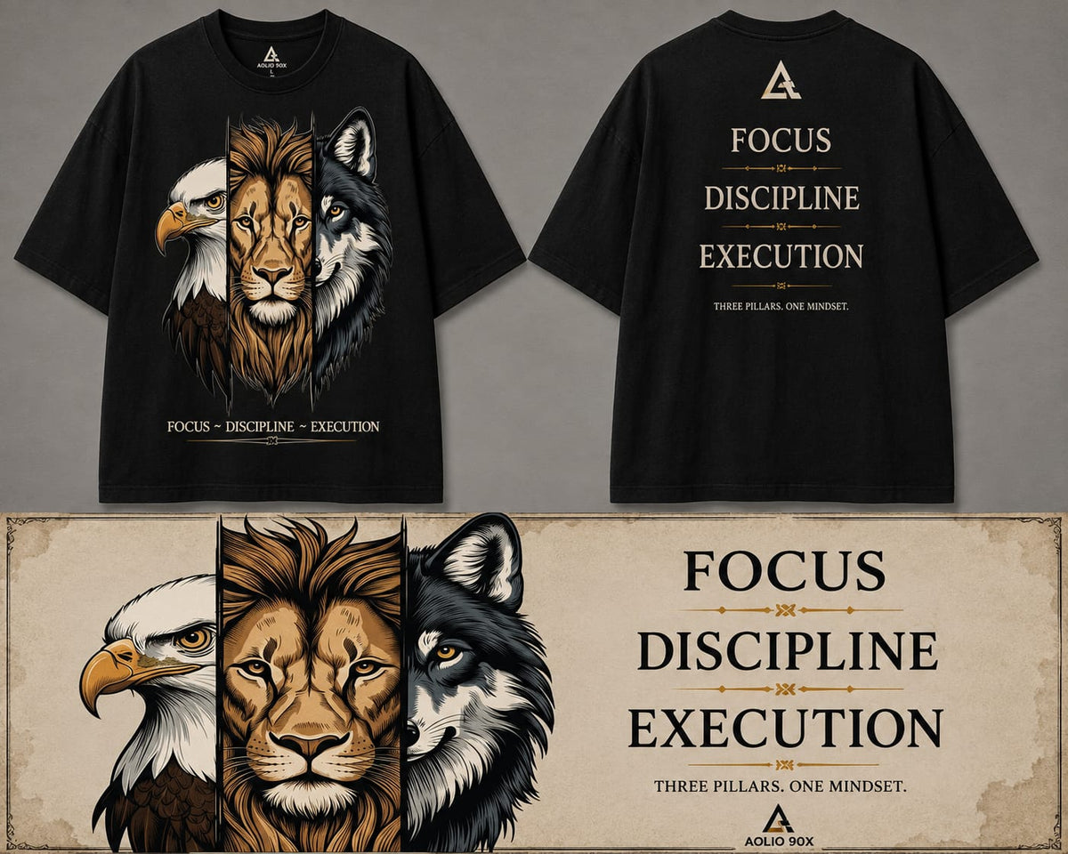 Three Pillars Graphic T-Shirt