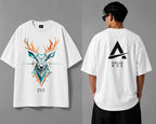 Geometric Deer Premium T-Shirt